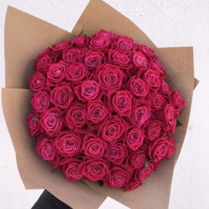 Букет из 51 розы «Шангрила»