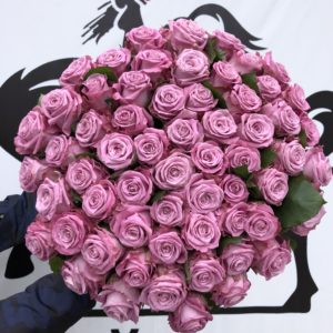 Букет из 51 розы «Маритим» - 40 см