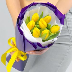 7 Желтых Тюльпанов